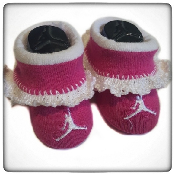 Jordan Other - NWT Custom Crocheted Jordan Baby Booties